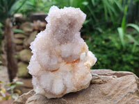 Natural Lilac Spirit Quartz Clusters x 2 From Boekenhouthoek, South Africa