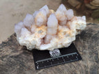 Natural Lilac Spirit Quartz Clusters x 2 From Boekenhouthoek, South Africa