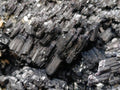 Natural Schorl Black Tourmaline with Vermiculite x 1 From Erongo, Namibia - Toprock Gemstones and Minerals 