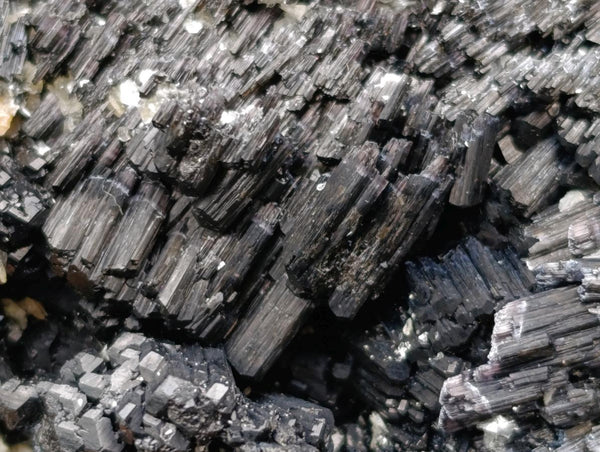 Natural Schorl Black Tourmaline with Vermiculite x 1 From Erongo, Namibia