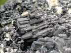Natural Schorl Black Tourmaline with Vermiculite x 1 From Erongo, Namibia - Toprock Gemstones and Minerals 