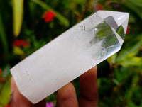 Polished Clear Quartz Crystals x 6 From Madagascar