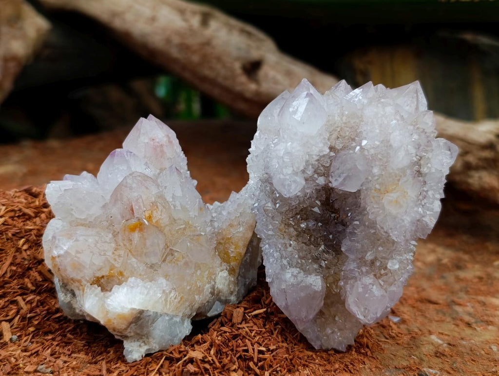 Natural Mixed Spirit Clusters x 12 From Boekenhouthoek, South Africa