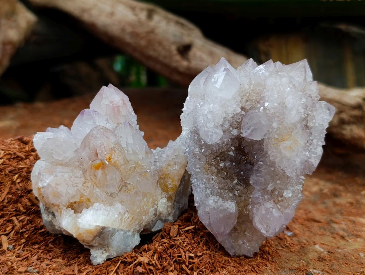 Natural Mixed Spirit Clusters x 12 From Boekenhouthoek, South Africa