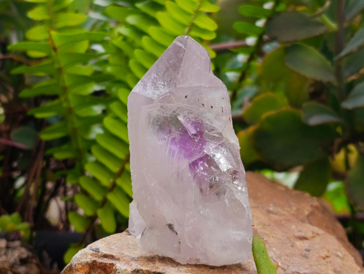 Natural Jacaranda Amethyst Crystals x 24 From Mumbwa, Zambia
