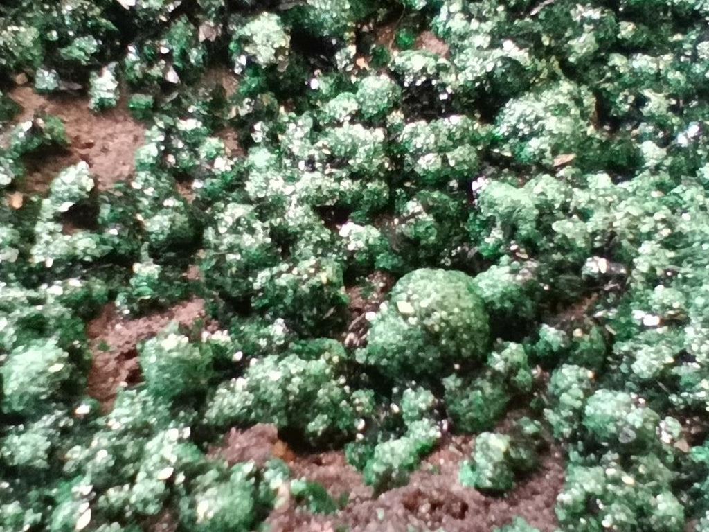 Natural Crystalline Malachite Specimens x 2 From Tenke Fungurume, Congo - Toprock Gemstones and Minerals 