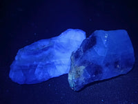 Polished On One Side Watermelon Fluorite Slices x 12 From Uis, Namibia