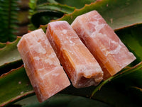 Natural Sunset Orange Calcite Specimens x 24 From Spitzkop, Namibia