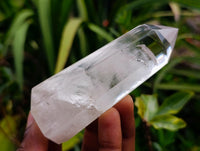 Polished Clear Quartz Crystals x 6 From Madagascar