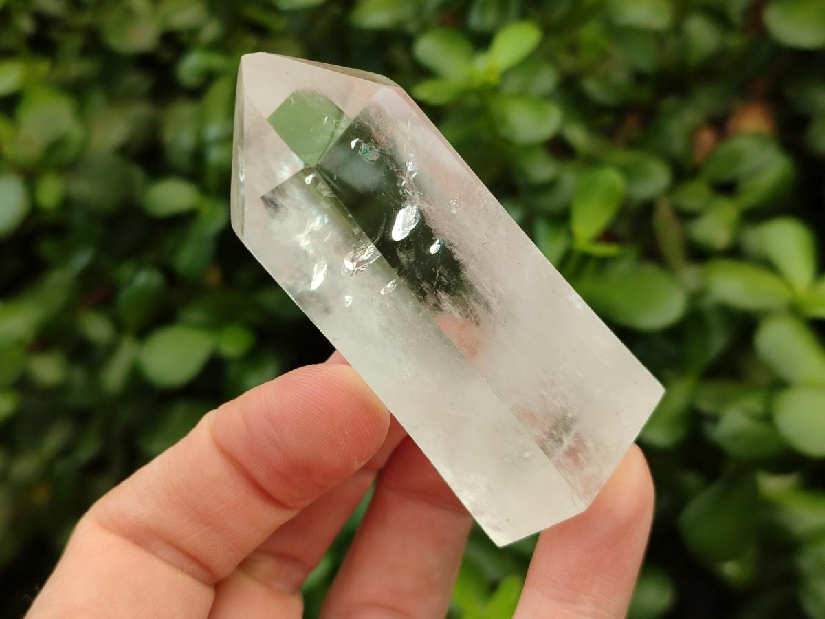 Polished Clear Quartz Crystals x 6 From Madagascar