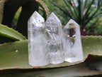 Polished Clear Quartz Crystals x 6 From Madagascar