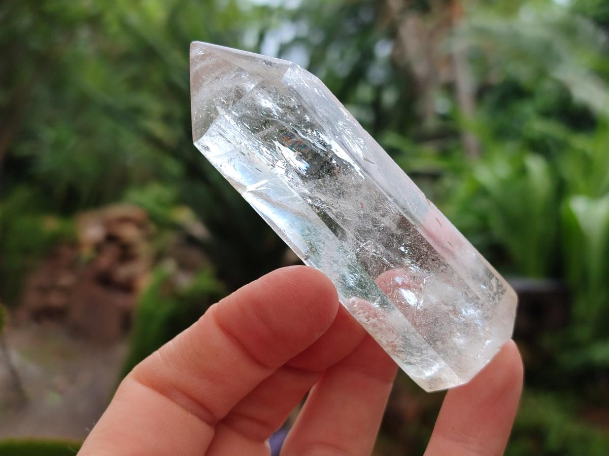 Polished Clear Quartz Crystals x 6 From Madagascar