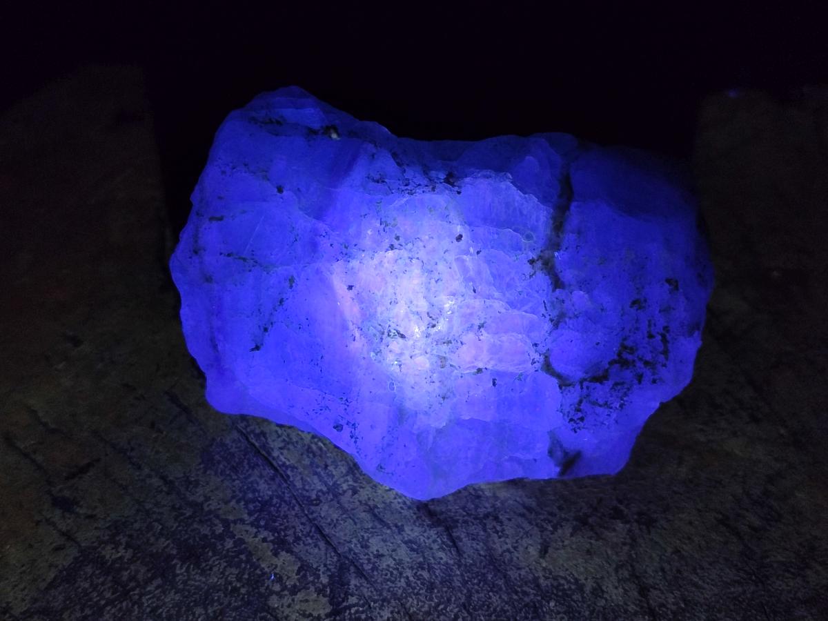 Natural Watermelon Fluorite Cobbed Specimens x 12 From Uis, Namibia