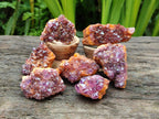 Natural Amethystos Amethyst Clusters x 35 From Kwaggafontein, South Africa