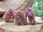Natural Amethystos Amethyst Clusters x 35 From Kwaggafontein, South Africa