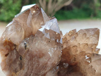 Natural Cascading Smokey Citrine Quartz Clusters x 1 From Luena, Congo