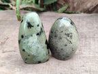 Polished Leopard Stone Standing Free Forms x 6 From Zimbabwe - Toprock Gemstones and Minerals 
