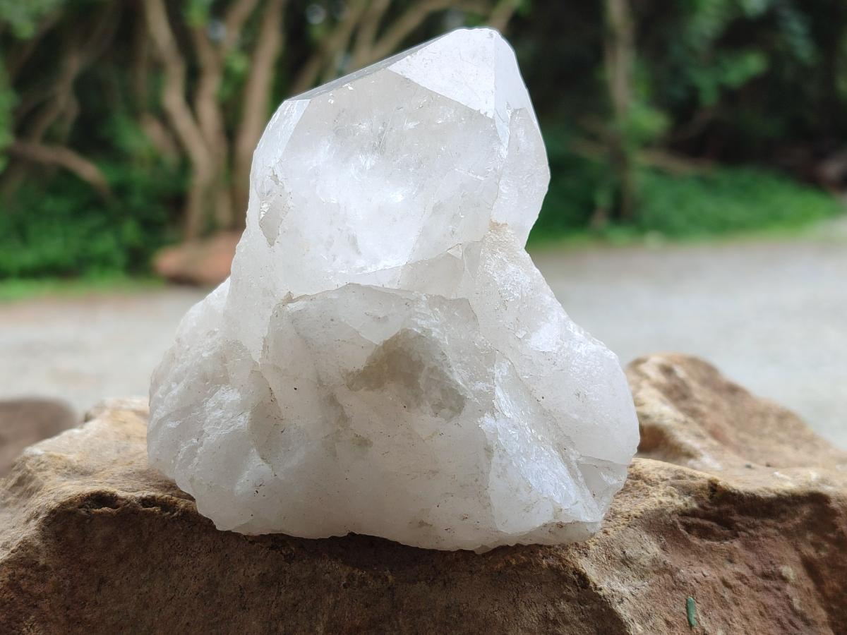 Natural Mixed Quartz Crystal Clusters x 6 From Madagascar