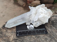 Natural Mixed Quartz Crystal Clusters x 6 From Madagascar