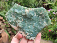 Polished On One Side Mtorolite Plates x 4 From Mutorashanga, Zimbabwe