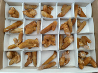 Natural Solar Spirit Quartz Clusters and Crystals x 35 From Boekenhouthoek, South Africa