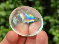 Polished Clear Quartz Crystal Galets x 18 From Madagascar