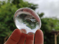 Polished Clear Quartz Crystal Galets x 18 From Madagascar