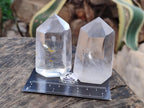 Polished Clear Quartz Crystals x 6 From Madagascar