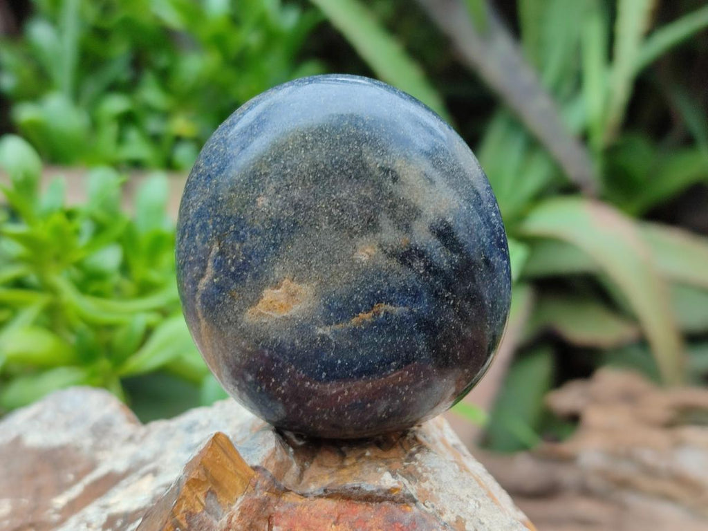 Polished Lazulite Galets x 12 From Madagascar