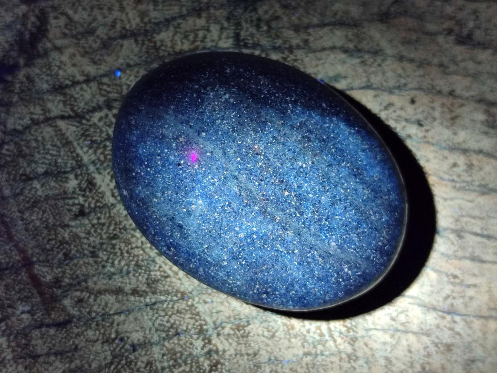 Polished Lazulite Galets x 12 From Madagascar