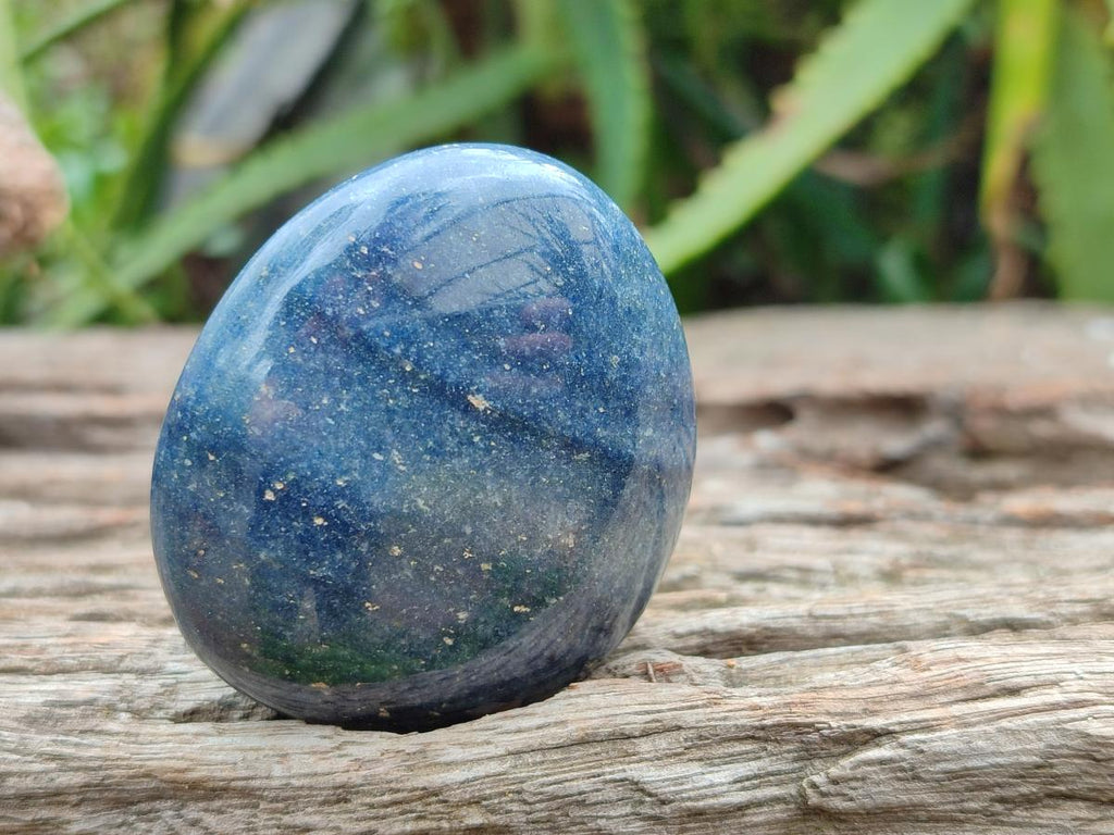 Polished Lazulite Galets x 12 From Madagascar