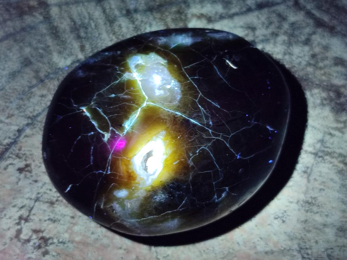 Polished Large Green Opal Palm Stones x 12 From Betroka, Madagascar