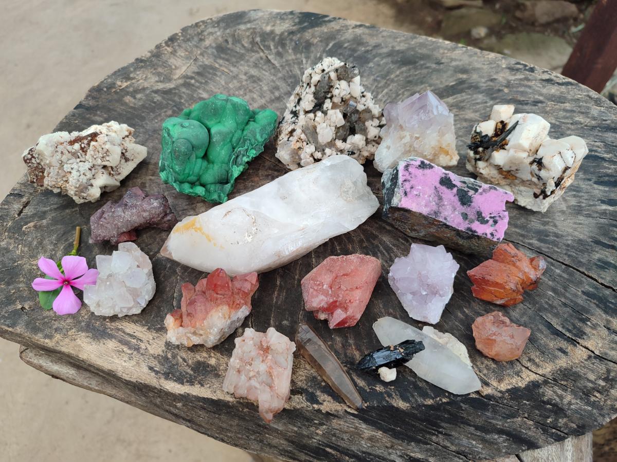 Natural Mix Of Multi Mineral Specimens x 28 From Southern Africa