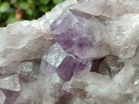 Natural Jacaranda Amethyst Crystal Clusters x 2 From Mumbwa, Zambia