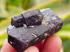 Natural Black Tourmaline Specimens x 35 From Zimbabwe