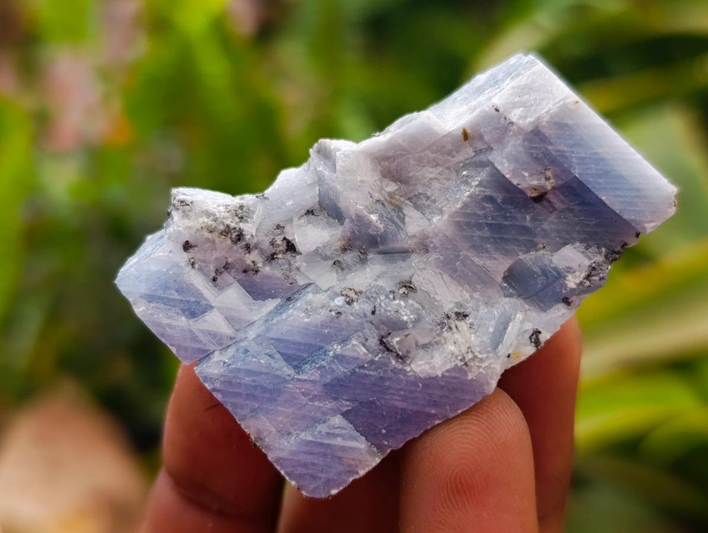 Natural Sky Blue Calcite Specimens x 35 From Namibia