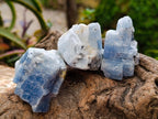 Natural Sky Blue Calcite Specimens x 35 From Namibia