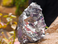 Natural Bright Silver Lead Galena Cobbed Specimens x 9 From Kaokoveld, Namibia