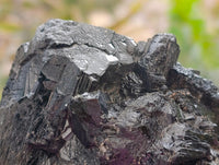 Natural Schorl Black Tourmaline Specimens x 2 From Erongo, Namibia