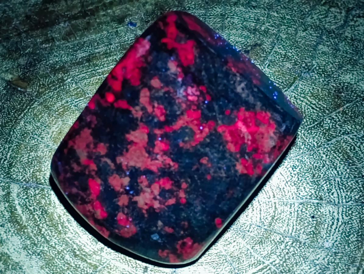 Polished Verdite Standing Free Forms x 3 From Zimbabwe