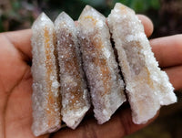 Natural Limonite Fairy Spirit Quartz Crystals x 35 From Boekenhouthoek, South Africa