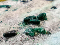 Natural Drusy Coated Chrysocolla On Dolomite Specimens x 2 From Lupoto Mine, Congo