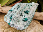 Natural Drusy Coated Chrysocolla On Dolomite Specimens x 2 From Lupoto Mine, Congo