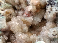 Natural Drusy Coated Chrysocolla On Dolomite Specimens x 2 From Lupoto Mine, Congo