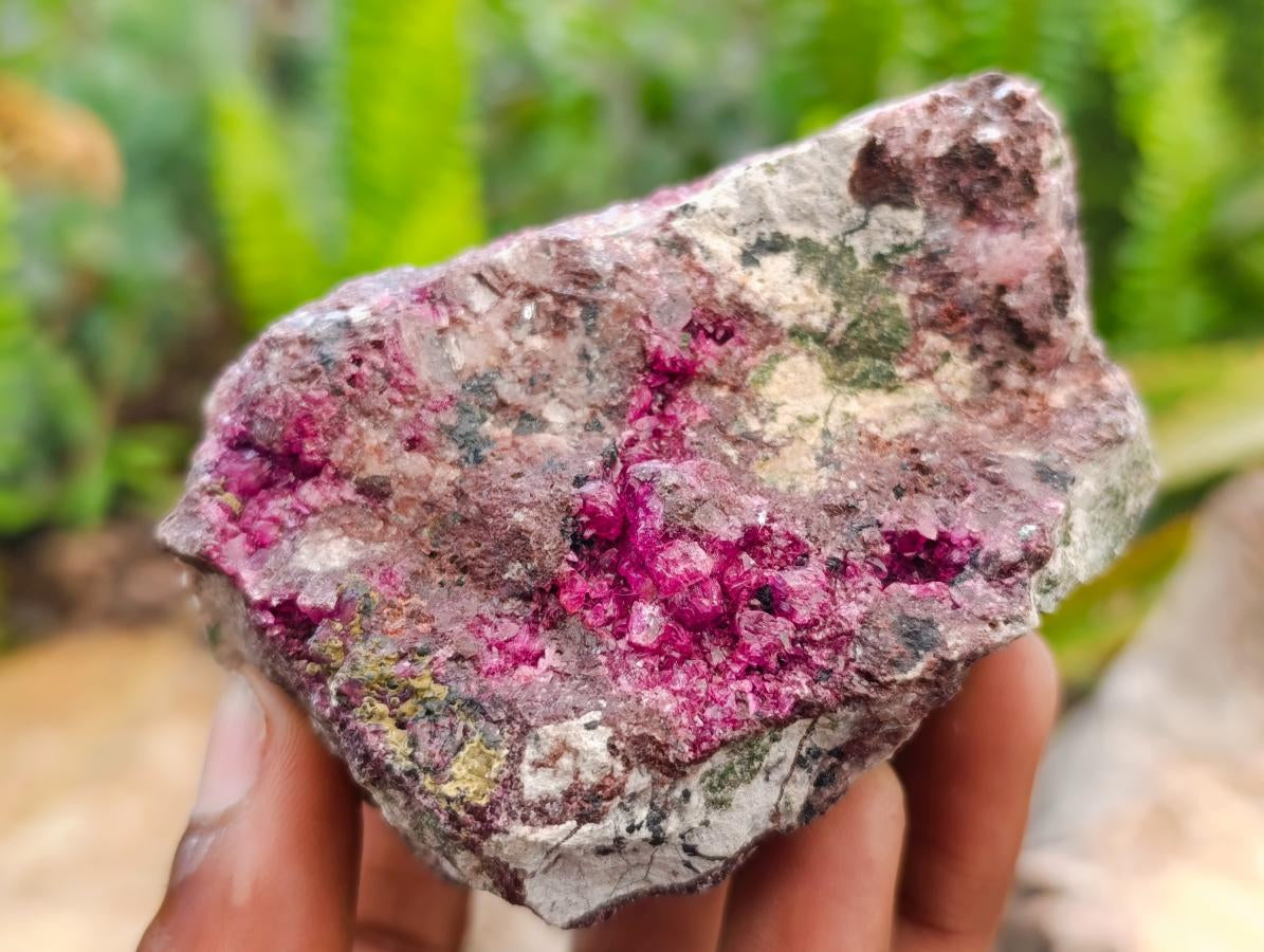 Natural Salrose Cobaltion Dolomite Specimens x 6 From Kakanda, Congo