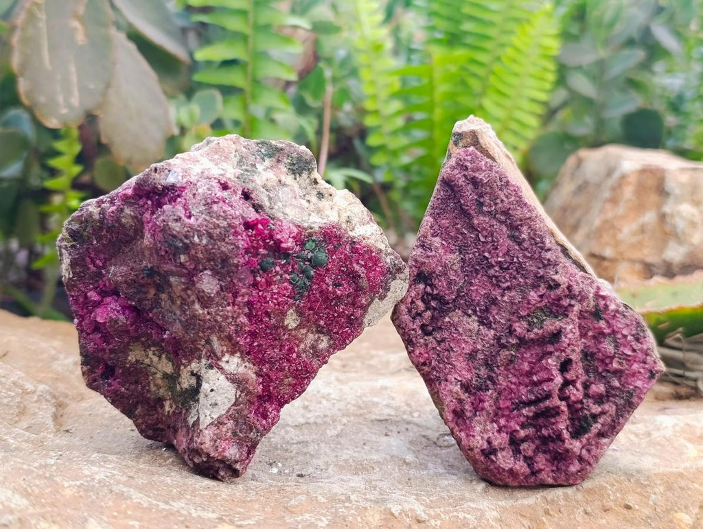 Natural Salrose Cobaltion Dolomite Specimens x 6 From Kakanda, Congo