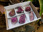 Natural Salrose Cobaltion Dolomite Specimens x 6 From Kakanda, Congo