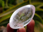 Polished Clear Quartz Crystal Galets x 35 From Madagascar