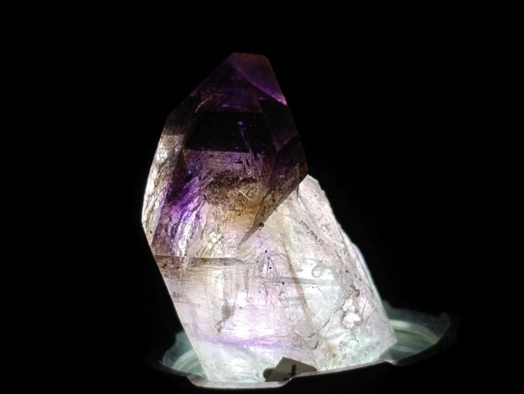 Natural Window Amethyst Crystals x 24 From Chiredzi, Zimbabwe