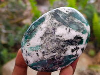 Polished Emerald Mica 'Mutokolite' Free Forms x 6 From Mutoko, Zimbabwe